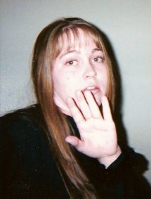Brandy doesn't want her photo taken.