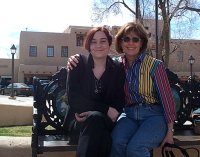 steph and mom in taos march 2003