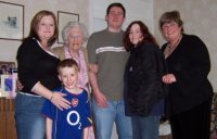 Mum and Family with Paul and Steph